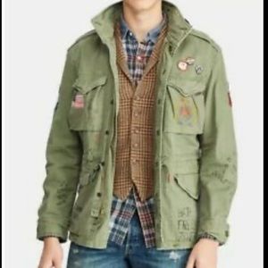 ralph lauren jacket army